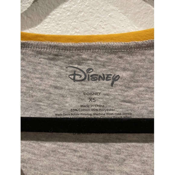 DISNEY Hakuna Matata Grey Yellow Top - Picture 2 of 3